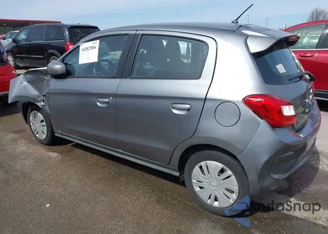 2018 Mitsubishi Mirage Es from USA, damaged, VIN ML32A3HJ3JH007678
